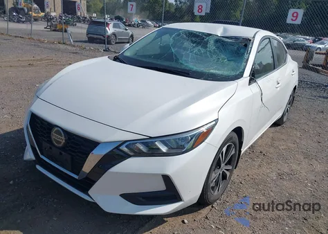 2021 Nissan Sentra Sv Xtronic Cvt из США, поврежденный, VIN 3N1AB8CV2MY224017